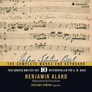 CD J.S. BACH: THE COMPLETE WORKS FOR KEYBOARD V.10 (TRIO SONATAS/NOTENBUCHLEIN)