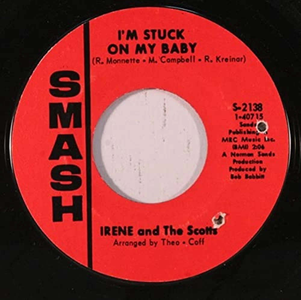 Vinyl IRENE AND THE SCOTTS & THE CHANTELS - 7-IM STUCK ON MY BABY/INDIAN GIVER