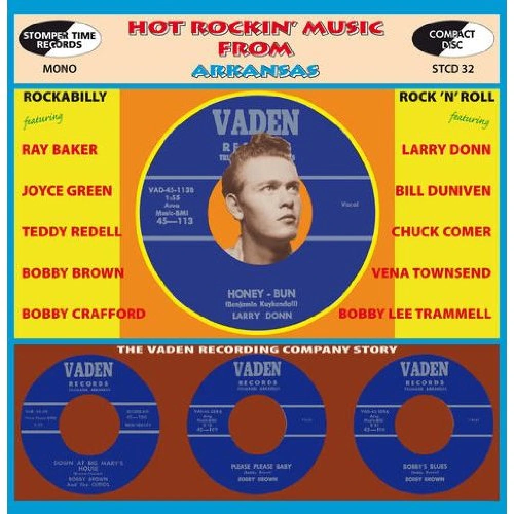 CD V/A - HOT ROCKIN' MUSIC FROM ARKANSAS
