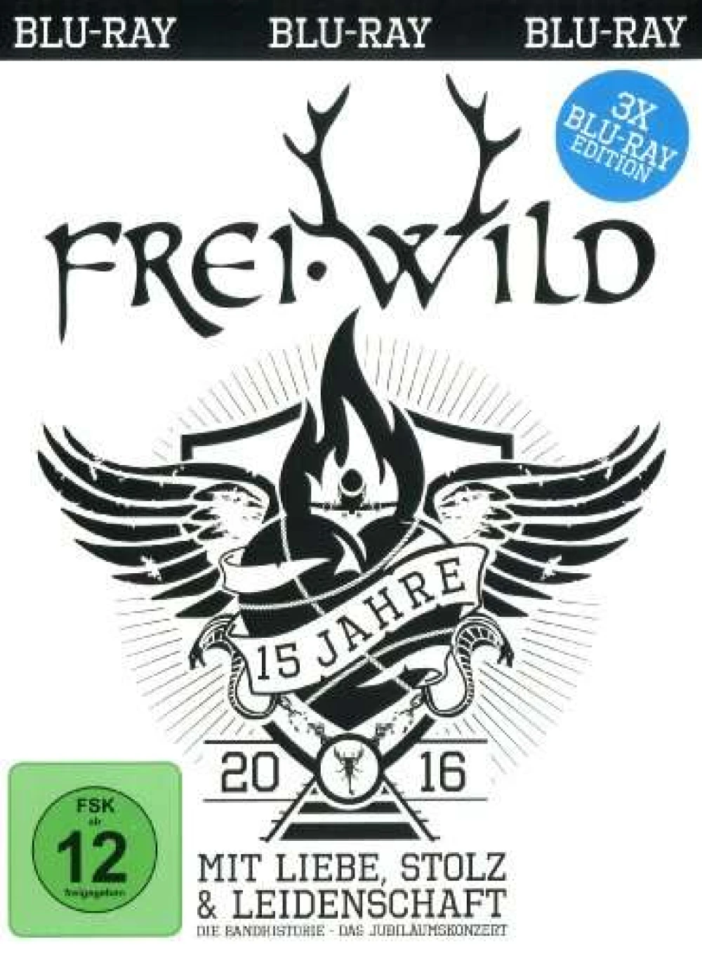 Blu-ray FREI.WILD - 15 JAHRE MIT LIEBE, STOLZ UND LEIDENSCHAFT