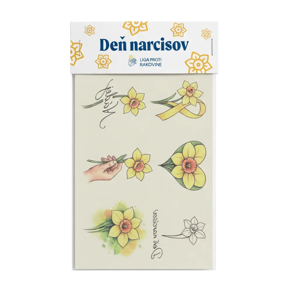 Narcisové tetovačky Kresky