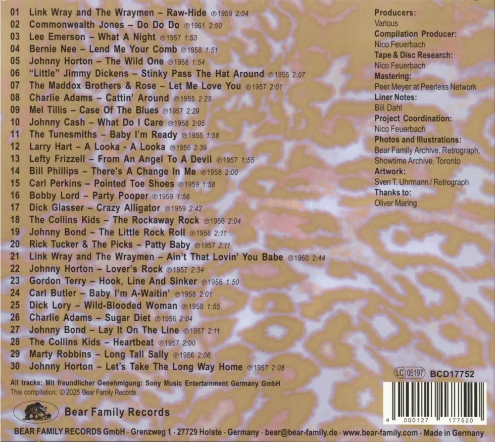 CD THAT LL FLAT GIT IT! VOL. 50 - ROCKABILLY & ROCK 'N' ROLL FROM THE VAULTS OF COLUMBIA & EPIC RECORDS