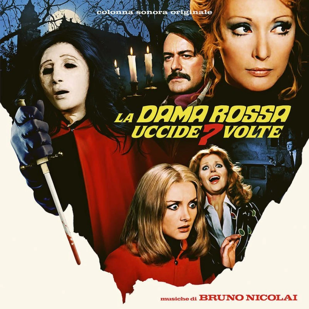 Vinyl LA DAMA ROSSA UCCIDE SETTE VOLTE