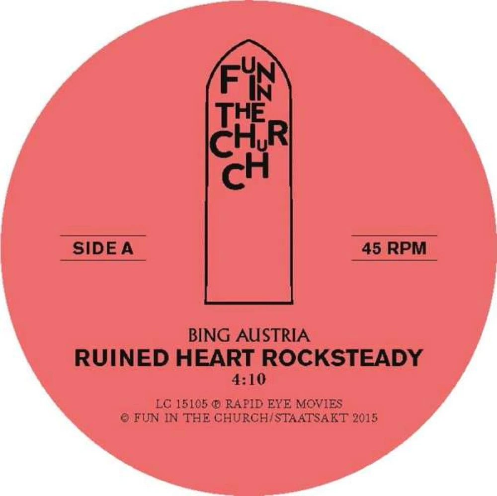 Vinyl BING AUSTRIA - 7-RUINED HEART - ROCKSTEADY
