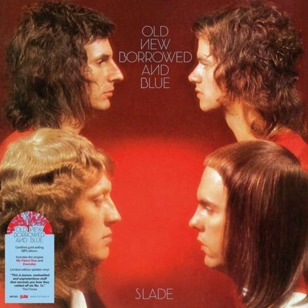 Vinyl SLADE - OLD NEW BORROWED AND BLUE