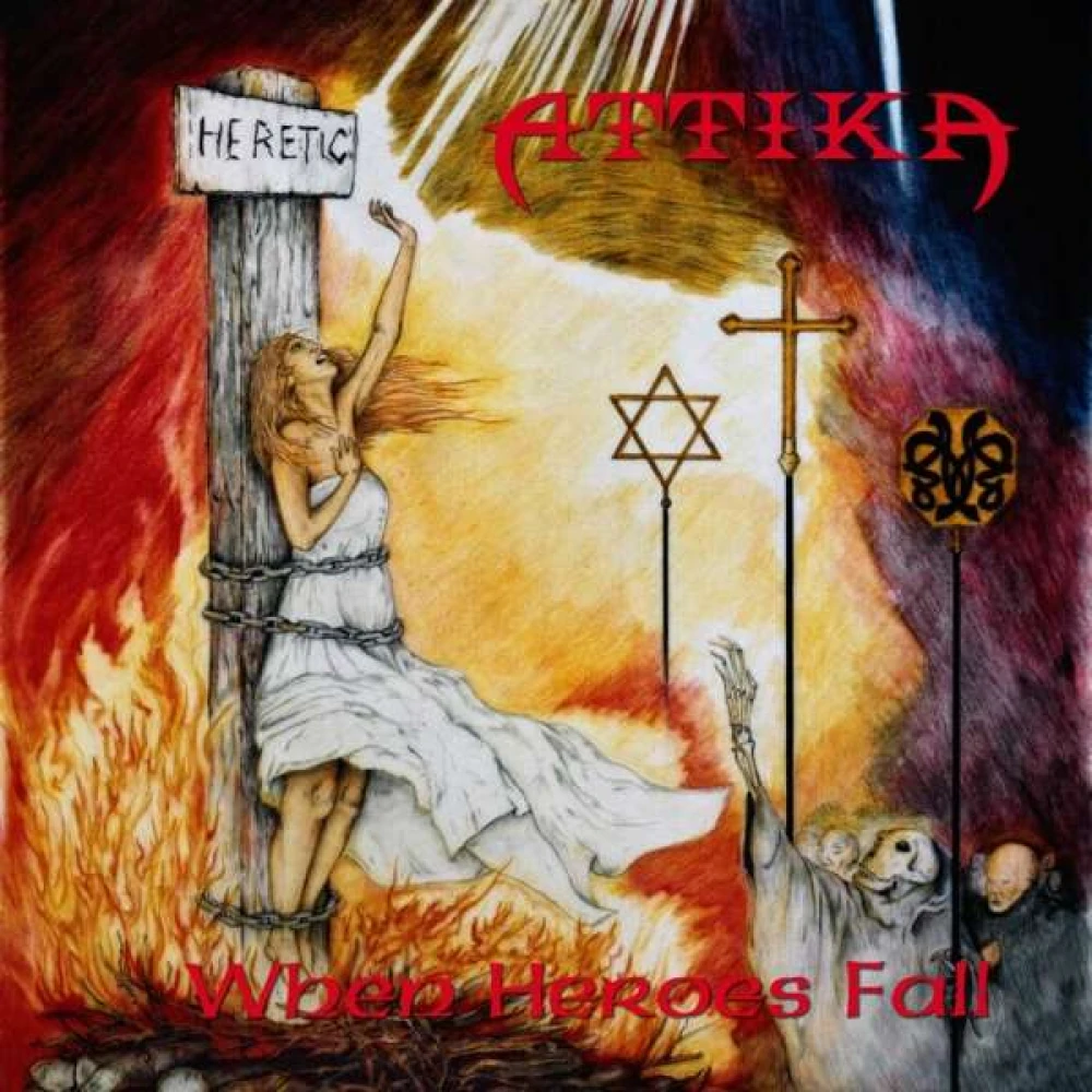 Vinyl ATTIKA - WHEN HEROES FALL