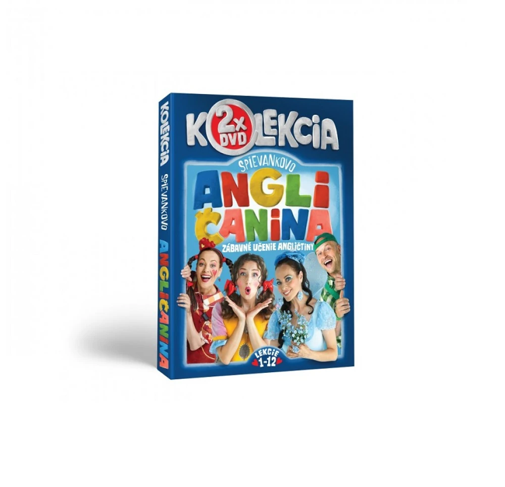 DVD Angličanina kolekcia 1 a 2 (Lekcie 1-12)