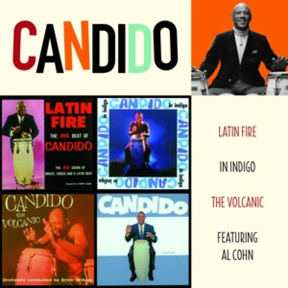 CD CANDIDO - LATIN FIRE/IN INDIGO/VOLCANIC/FEAT AL COHN
