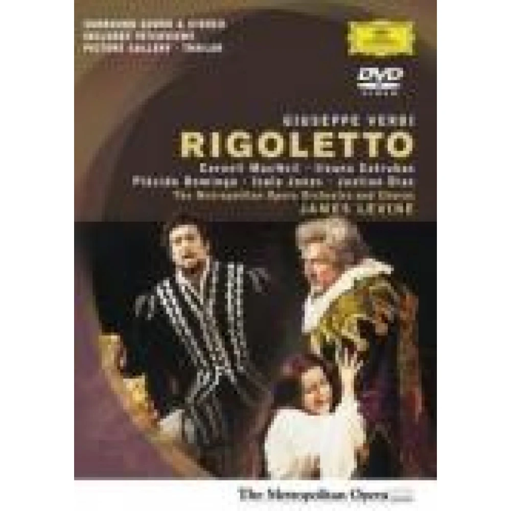 DVD DOMINGO/COTRUBAS/LEVINE - RIGOLETTO