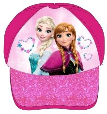 Frozen Love - s trblietavým šiltom, Dievča, Fuchsia