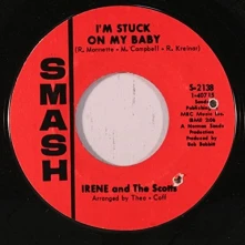 Vinyl IRENE AND THE SCOTTS & THE CHANTELS - 7-IM STUCK ON MY BABY/INDIAN GIVER