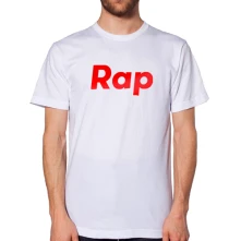 Tričko Rap Biele