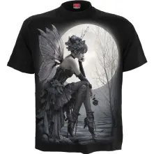 Spiral Stairs, Tričko Reflections, Unisex, Čierna