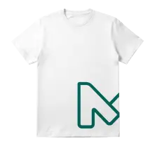 Tričká, Tričko MOSAIC basic, Unisex, Muž, Biela