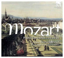 CD BEZUIDENHOUT, KRISTIAN / - MOZART PIANO CONCERTOS K. 413, 414, 415