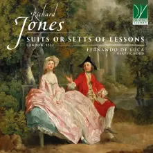 CD RICHARD JONES: SUITS OR SETTS OF LESSONS, LONDON 1732 (CEMBALO WORKS)
