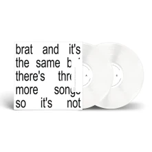 Vinyl Brat and It's the Same but There's Three More Songs So It's Not (White Vinyl)
