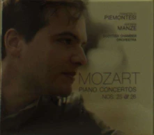 CD  PIEMONTESI, FRANCESCO - MOZART PIANO CONCERTOS NOS.25 & 26
