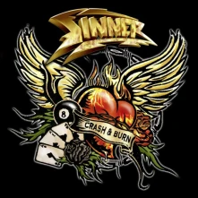 CD SINNER - CRASH & BURN