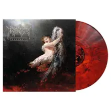 Vinyl Descent (transparent red, black marbled vinyl)