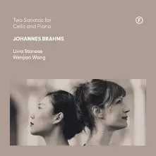 CD JOHANNES BRAHMS: TWO SONATAS FOR CELLO AND PIANO