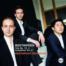 CD BEETHOVEN, PIANO TRIO OP.70 NO.2 & SYMPHONY NO.2