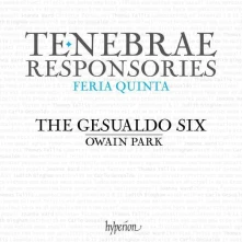 CD TENEBRAE RESPONSORIES FOR MAUNDY THURSDAY