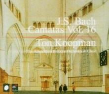CD COMPLETE BACH CANTATAS 16