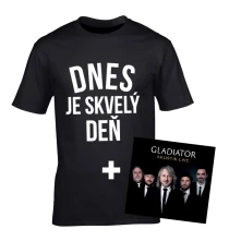 Paczka CD Akustik Live + Tričko Dnes je skvelý deň