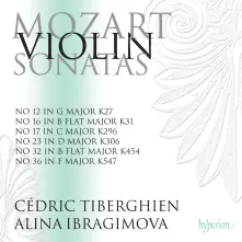 CD MOZART: VIOLIN SONATAS NOS. 17, 23, 32, 36 (K. 296