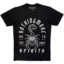Nothing More, Tričko Scorpion, Unisex, Čierna