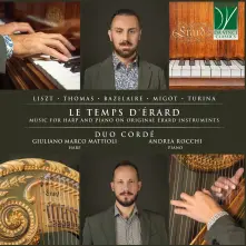 CD LES TEMPS D'ERARD (MUSIC FOR HARP AND PIANO ON ORIGINAL ERARD INSTRUMENTS)