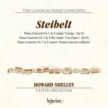 CD SHELLEY, HOWARD & ULST... - STEIBELT: PIANO CONCERTOS NOS. 3, 5 & 7 HYPERION C