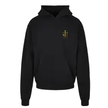 Momo, Mikina Milovaný logo premium, Unisex, Čierna