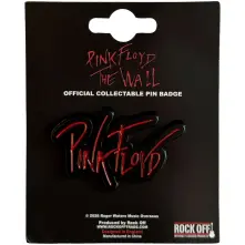 Odznak The Wall Text Logo