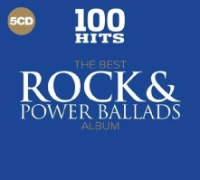 CD V/A - 100 HITS - THE BEST ROCK & POWER BALLADS ALBUM
