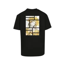 Momo, Tričko Madonna art premium, Unisex, Čierna
