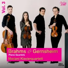CD BRAHMS & GERNSHEIM PIANO QUARTETS VOL. 3