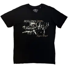 The Rolling Stones, Tričko Beggars Banquet Script, Unisex, Čierna
