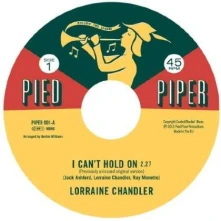 Vinyl CHANDLER, LORRAINE/HESITA - 7-I CAN'T HOLD ON