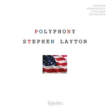 CD POLYPHONY & STEPHEN LA... - AMERICAN POLYPHONY: BARBER, COPLAND, BERNSTEIN, R.