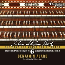 CD BACH: THE COMPLETE WORKS FOR KEYBOARD 6: DAS WOHLTEMPERIERTE KLAVIER 1