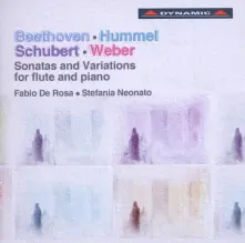 CD SONATAS AND VARIATIONS FOR FLUTE AND PIANO