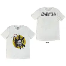 Dead Kennedys, Tričko Adventure, Unisex, Biela