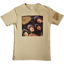 Tričko Rubber Soul US, Unisex, Natural, L