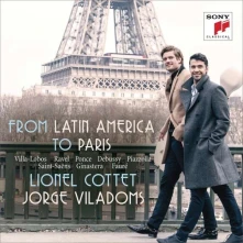 CD COTTET, LIONEL/JORGE VILA - FROM LATIN AMERICA TO PARIS - CARNETS DE VOYAGE