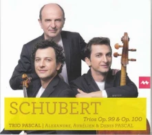 CD TRIO PASCAL - SCHUBERT TRIOS OP.99 & OP.100