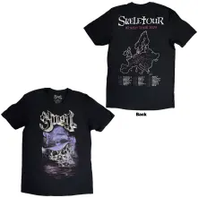 Tričko Skeletour Admat '25 Tour Dates, Unisex, Čierna, L