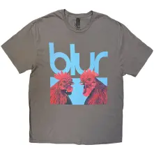 Blur, Tričko Hens Teeth, Unisex, Šedá