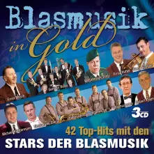 CD BLASMUSIK IN GOLD